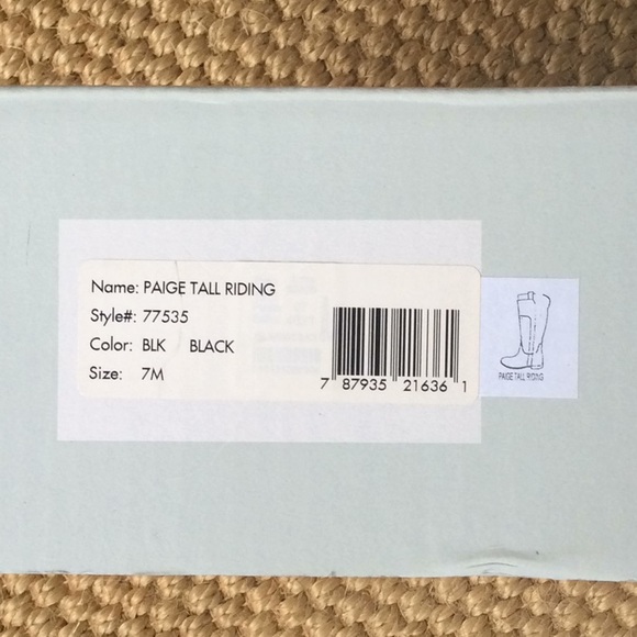 🎉HP🎉Frye Paige Tall Riding Boots -  Size 7 - Picture 4 of 4